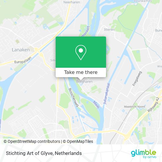 Stichting Art of Glyve map