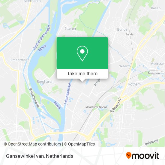 Gansewinkel van Karte