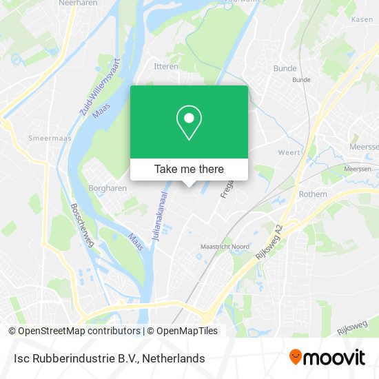 Isc Rubberindustrie B.V. map