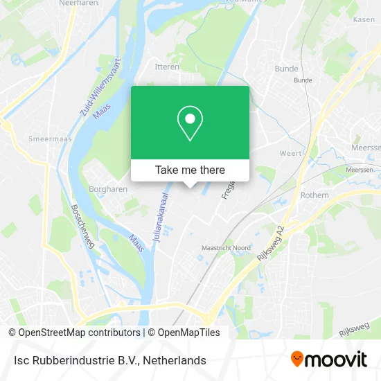 Isc Rubberindustrie B.V. map