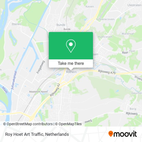 Roy Hoet Art Traffic map