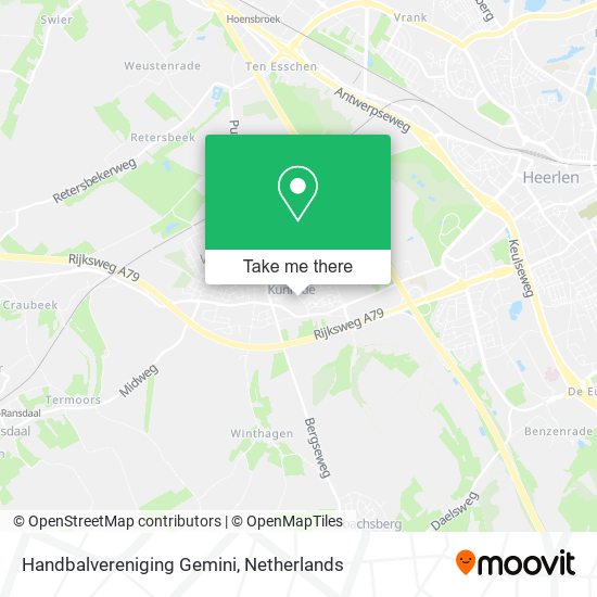 Handbalvereniging Gemini map