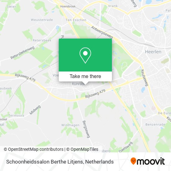 Schoonheidssalon Berthe Litjens map