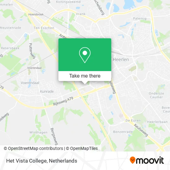Het Vista College map