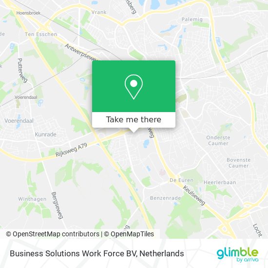 Business Solutions Work Force BV Karte