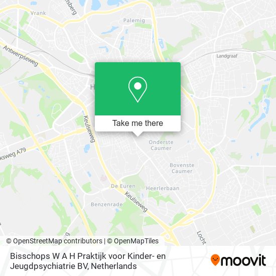 Bisschops W A H Praktijk voor Kinder- en Jeugdpsychiatrie BV map