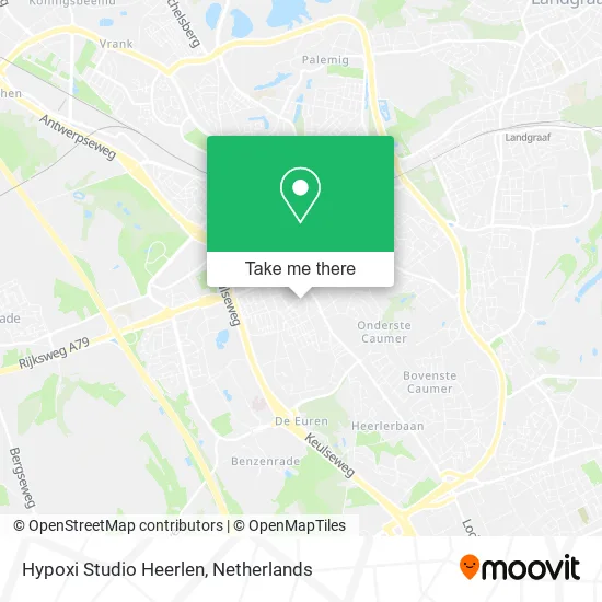 Hypoxi Studio Heerlen map