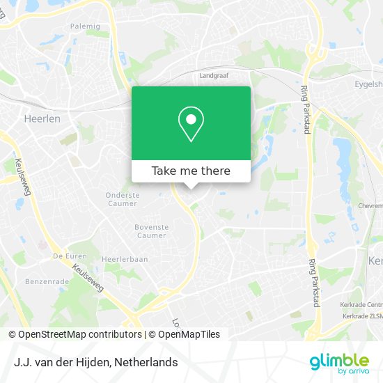 J.J. van der Hijden map