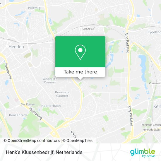 Henk's Klussenbedrijf map