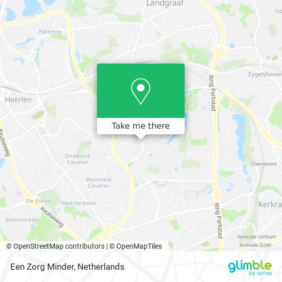 Een Zorg Minder map