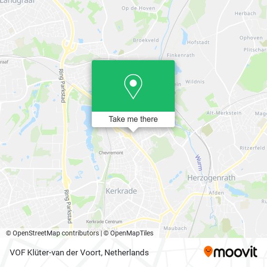 VOF Klüter-van der Voort map