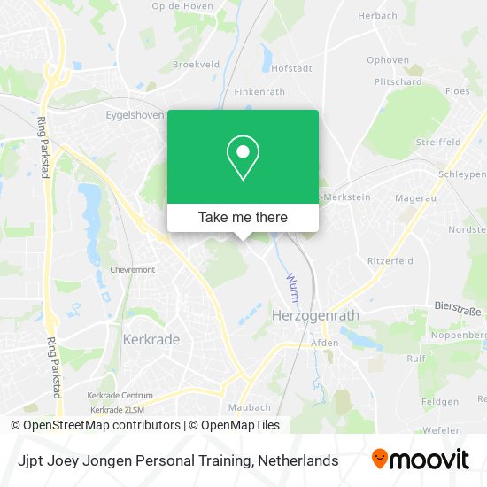 Jjpt Joey Jongen Personal Training map