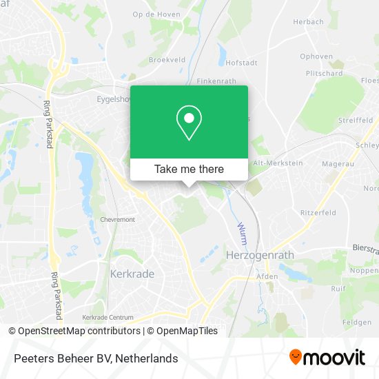 Peeters Beheer BV map