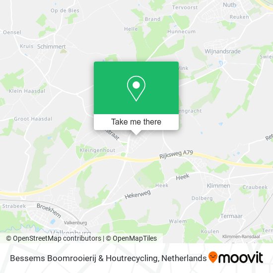 Bessems Boomrooierij & Houtrecycling Karte