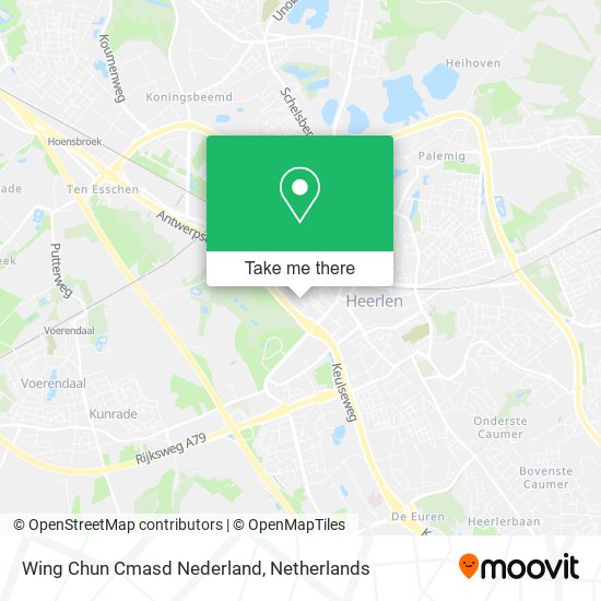 Wing Chun Cmasd Nederland map