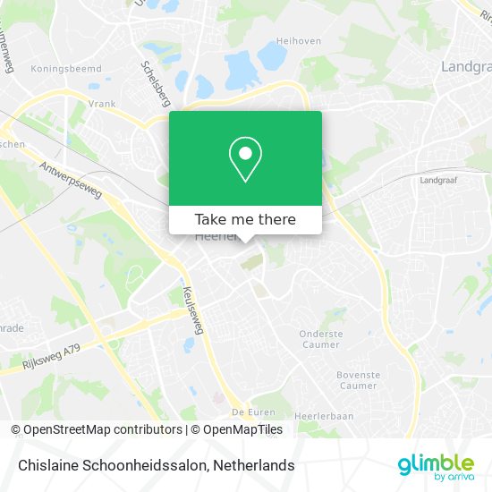 Chislaine Schoonheidssalon Karte