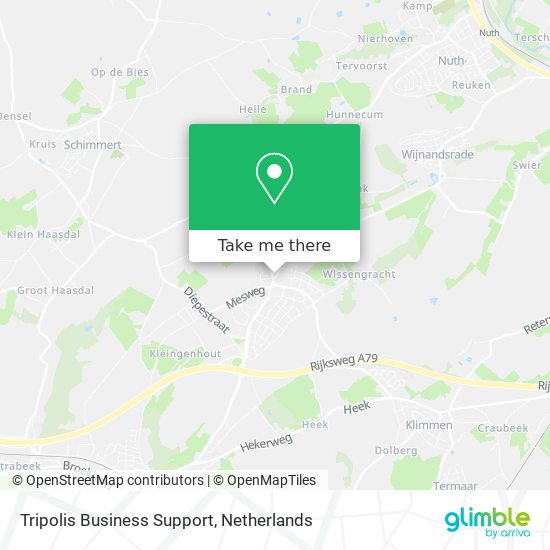 Tripolis Business Support Karte