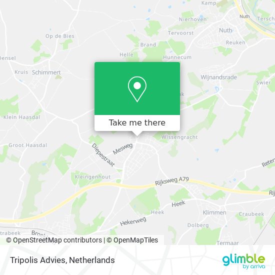 Tripolis Advies map