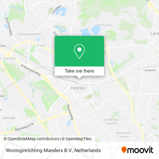 Woninginrichting Manders B.V. map