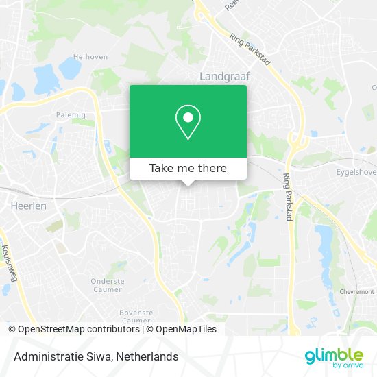 Administratie Siwa map