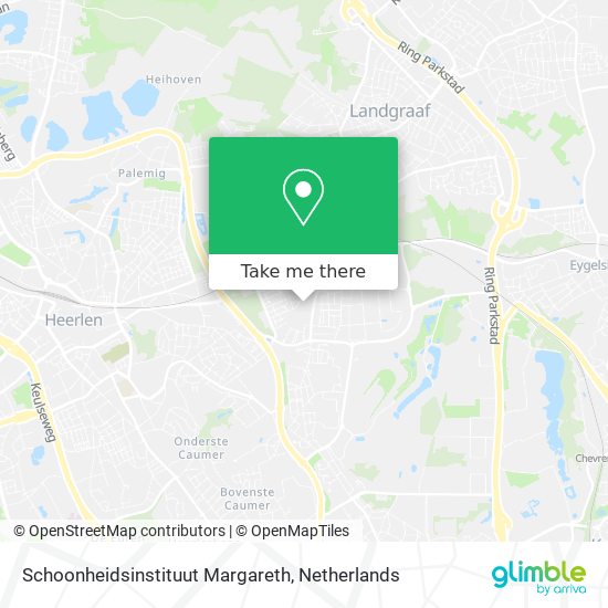 Schoonheidsinstituut Margareth map