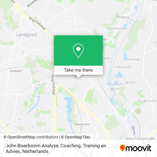 John Boerboom Analyse, Coaching, Training en Advies map