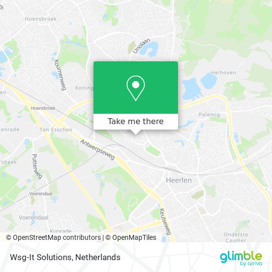 Wsg-It Solutions map