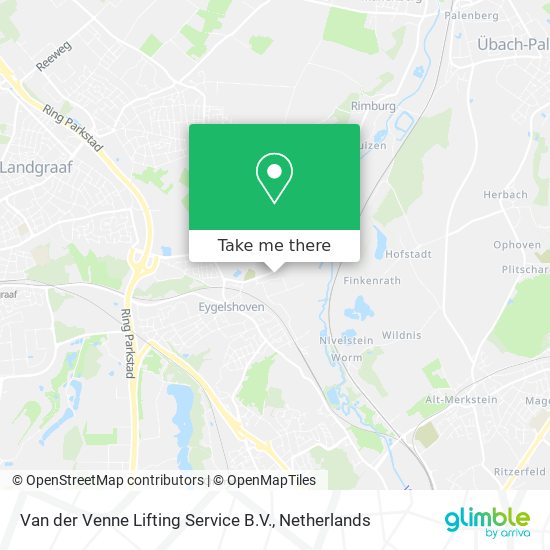 Van der Venne Lifting Service B.V. map