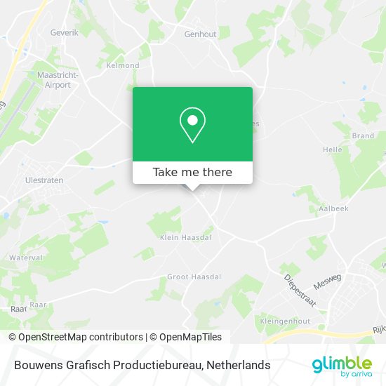 Bouwens Grafisch Productiebureau map