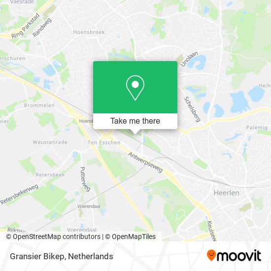 Gransier Bikep map