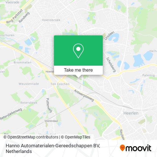 Hanno Automaterialen-Gereedschappen BV map