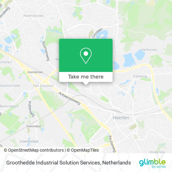 Groothedde Industrial Solution Services Karte