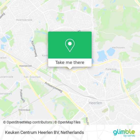 Keuken Centrum Heerlen BV map