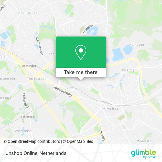 Jnshop.Online map