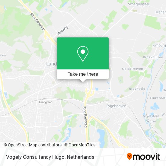 Vogely Consultancy Hugo map