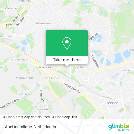 Abel installatie map