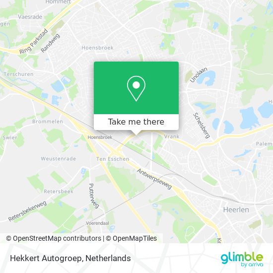 Hekkert Autogroep Karte