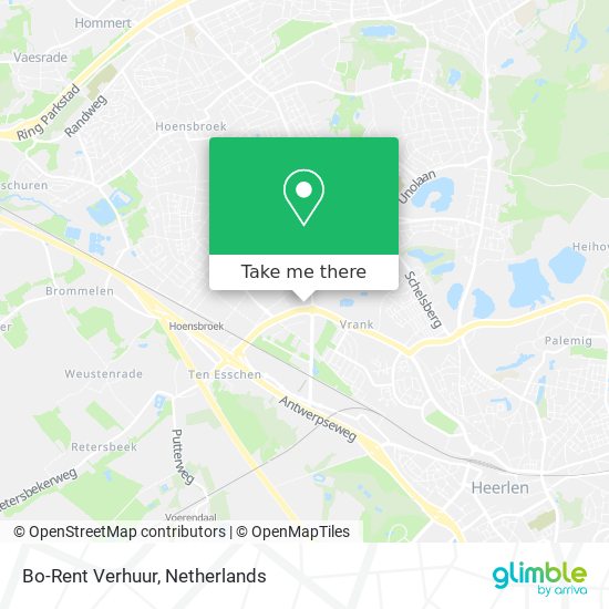 Bo-Rent Verhuur map