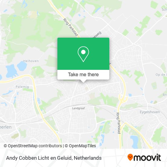 Andy Cobben Licht en Geluid map