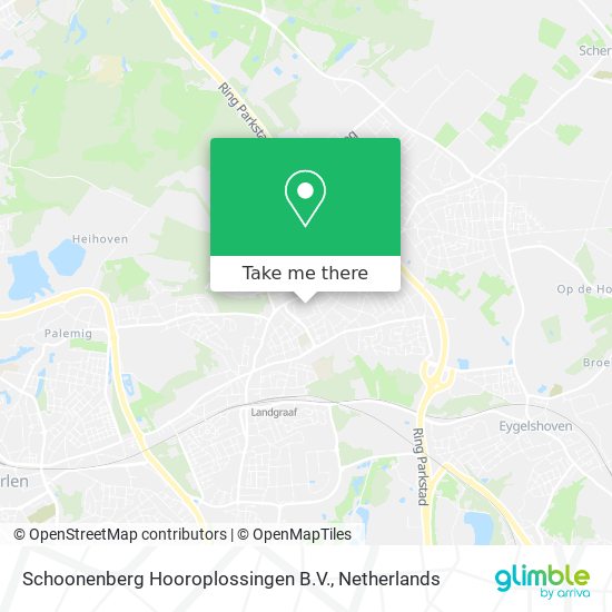 Schoonenberg Hooroplossingen B.V. map