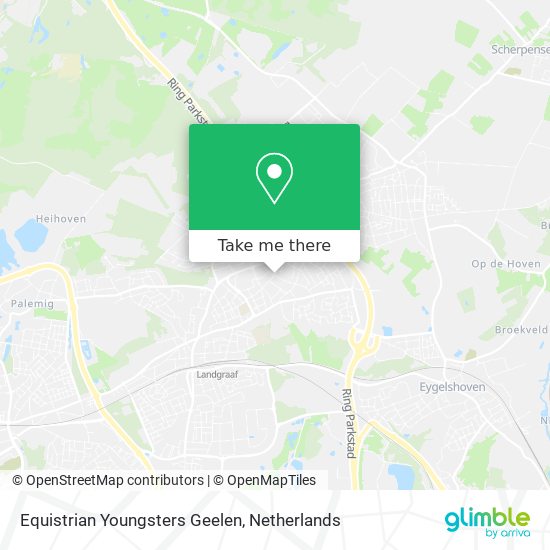 Equistrian Youngsters Geelen map