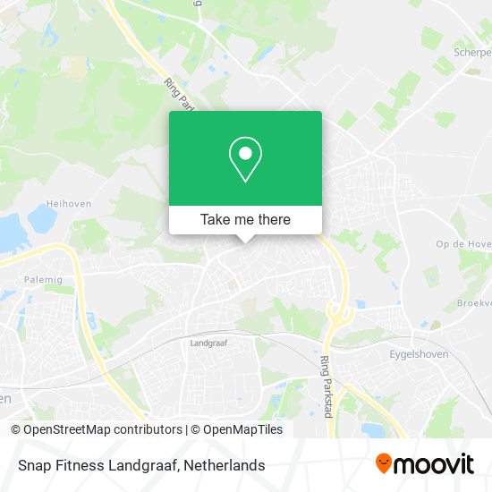 Snap Fitness Landgraaf map