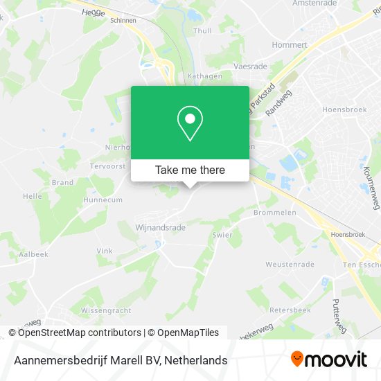 Aannemersbedrijf Marell BV map
