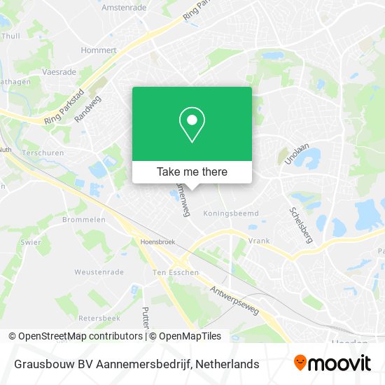 Grausbouw BV Aannemersbedrijf map