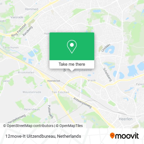 12move-It Uitzendbureau map