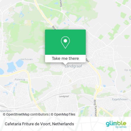 Cafetaria Friture de Voort map