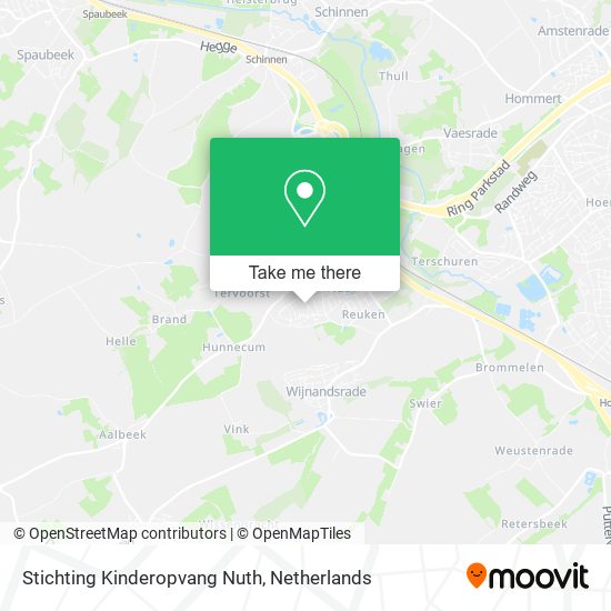 Stichting Kinderopvang Nuth map