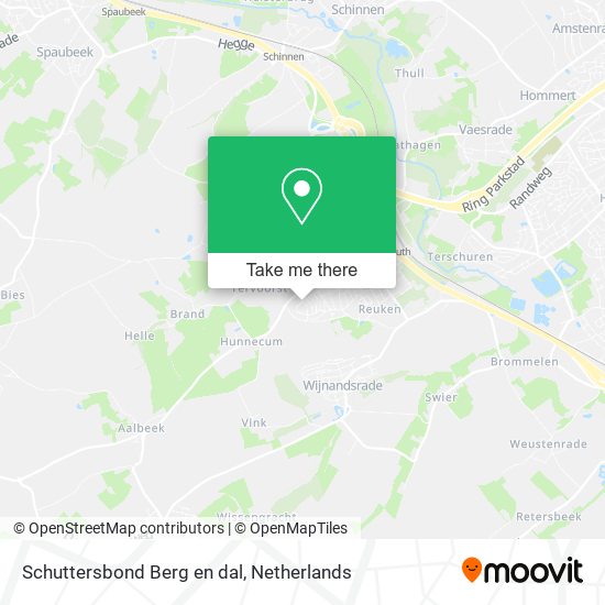 Schuttersbond Berg en dal map