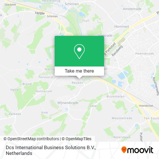 Dcs International Business Solutions B.V. map