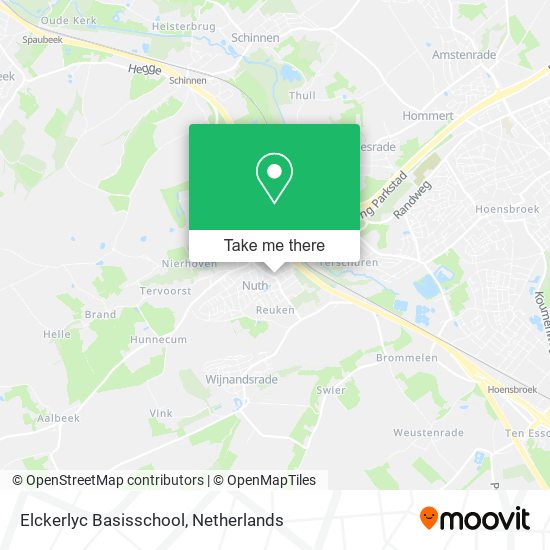 Elckerlyc Basisschool map